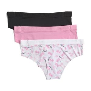 JUICY COUTURE 🍒 BRAND NEW 3-PACK NO PANTY LINES PANTIES SIZE L